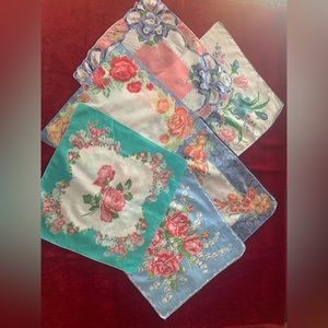 Colorful Vintage Handkerchiefs